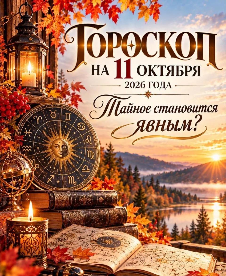 ГОРОСКОП НА 11 ОКТЯБРЯ 🍂