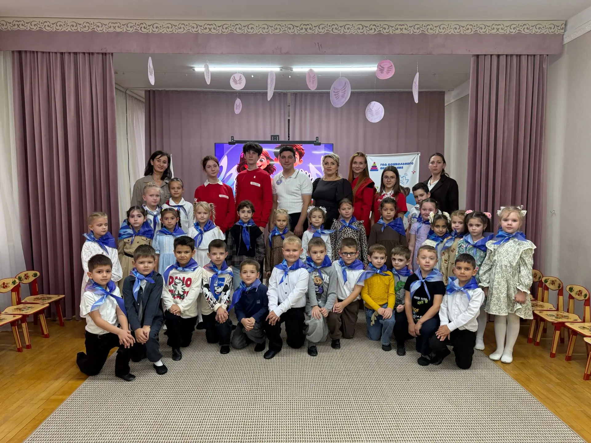 🦅 🇷🇺 ТОРЖЕСТВЕННОЕ ПОСВЯЩЕНИЕ В ДЕТСКОМ САДУ «ПЛАНЕТА ДЕТСТВА»