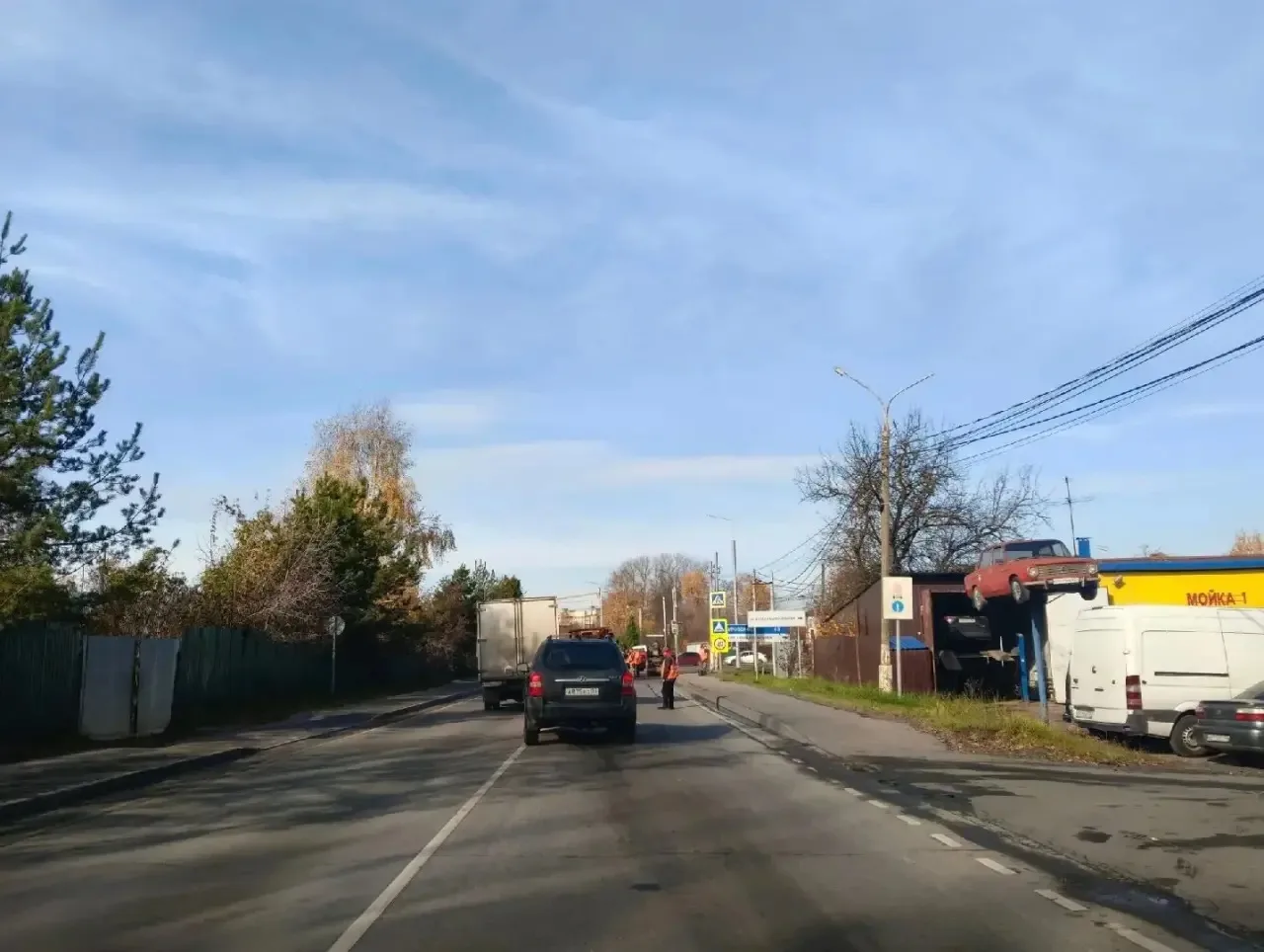 👀«ПОД ПРОКОЛОМ , НА ВЪЕЗДЕ В ШАТУРУ — ЛЕЖАЧИЙ ПОЛИЦЕЙСКИЙ!