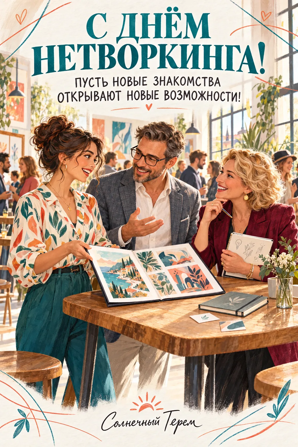 🤝 Иногда одно случайное знакомство становится началом большой дружбы, интересного дела...