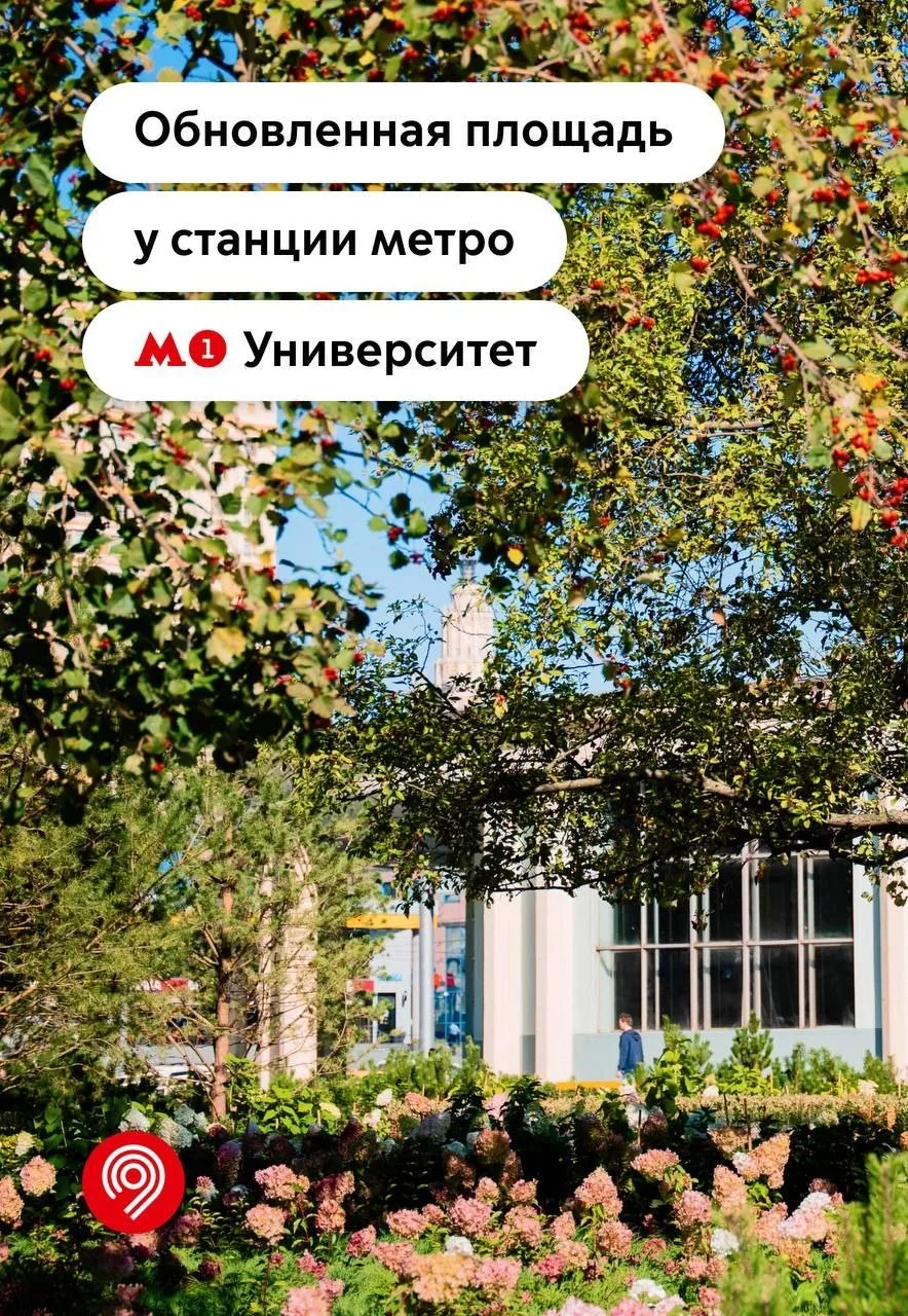 Дептранс показал, как изменилась площадь у станции метро «Университет».