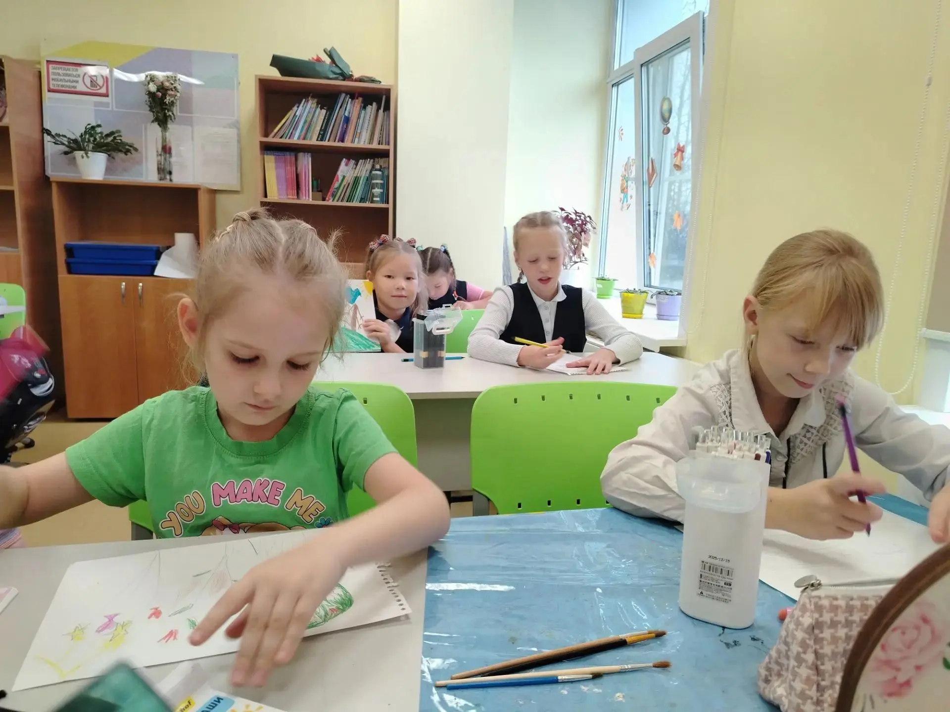 В нашей школе оживают краски! 🎨