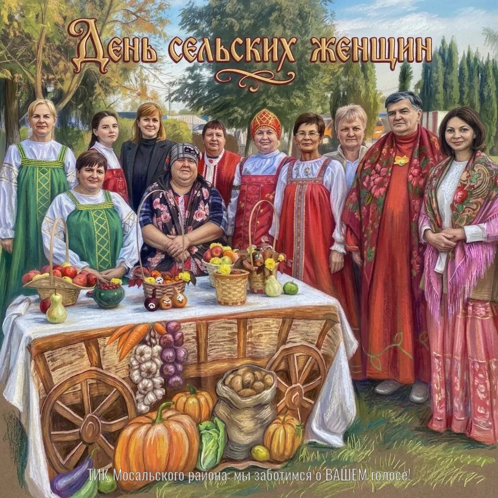 🌾 15 октября — День сельских женщин!