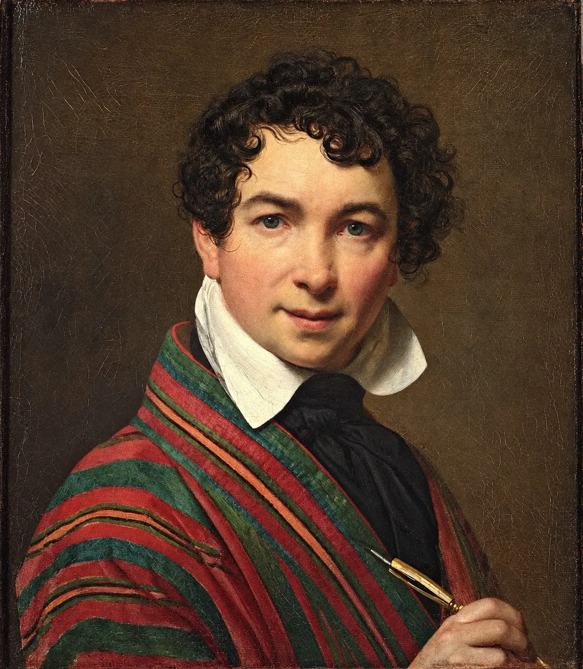 Орест Кипренский «Автопортрет» 1828 г.