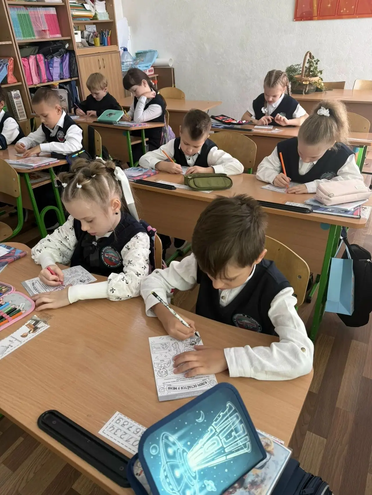 12 октября в 1-Б классе традиционно проходит внеурочное занятие «Разговоры о важном». Т...