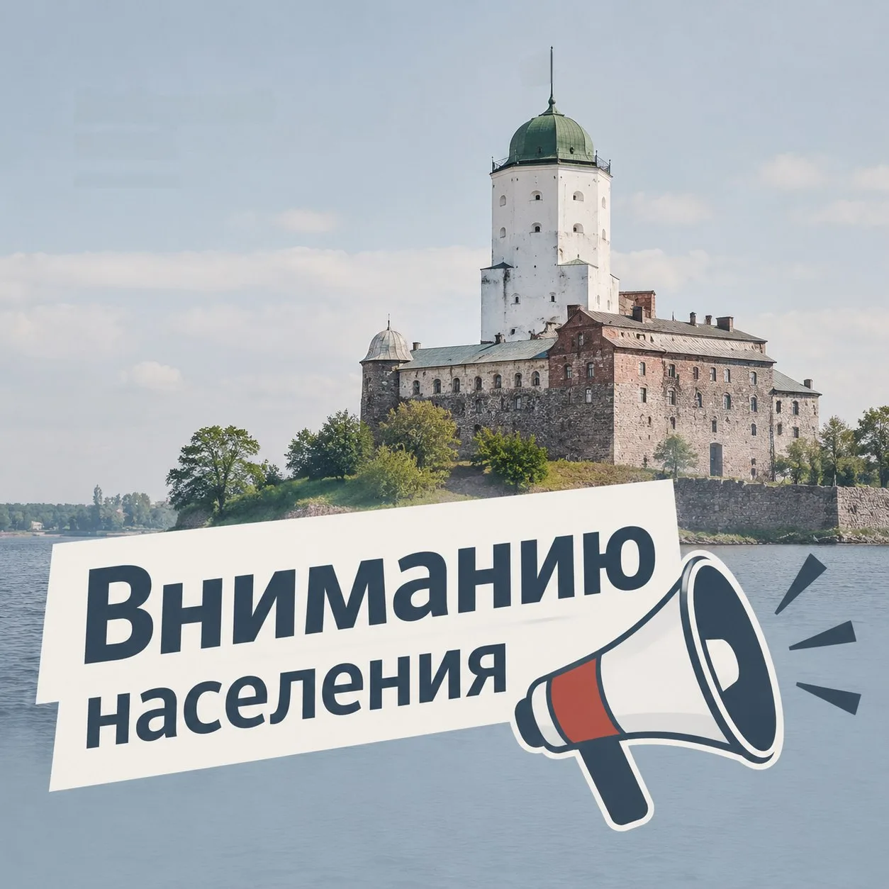 В Выборгском районе и по всей Ленобласти 9 октября пройдёт проверка системы оповещения ...