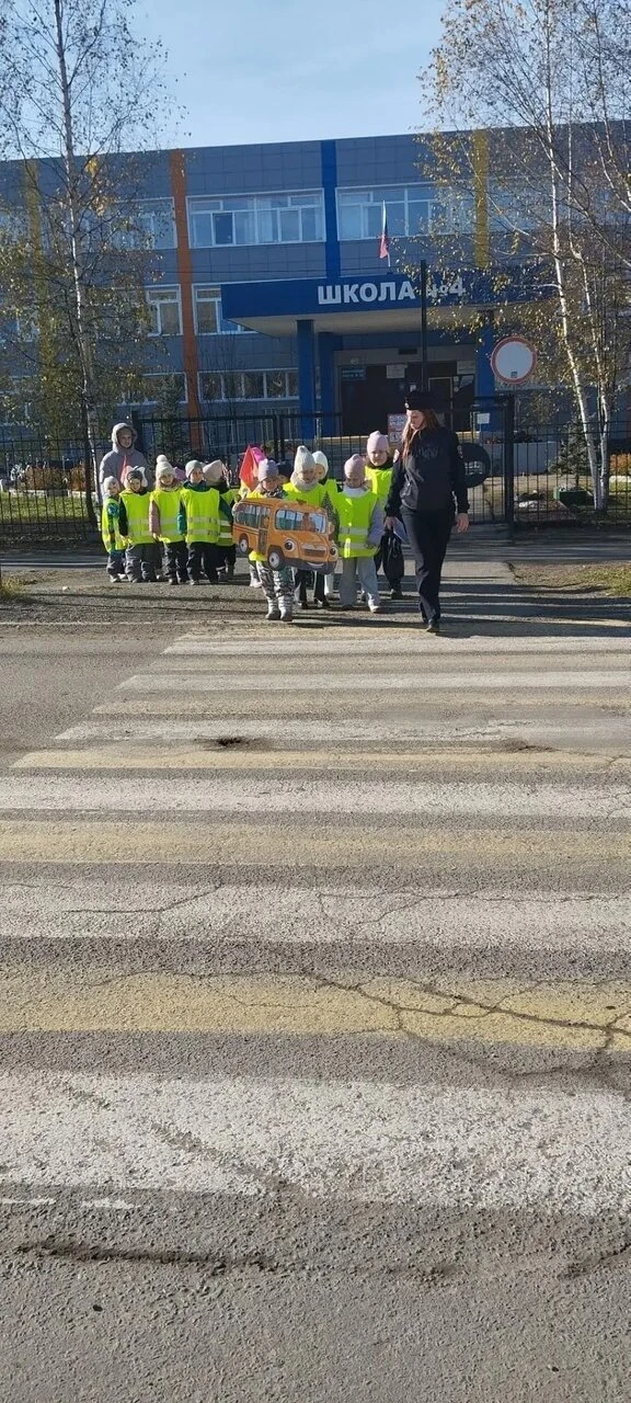 👮«Шагающий автобус» в Новой Ляле
