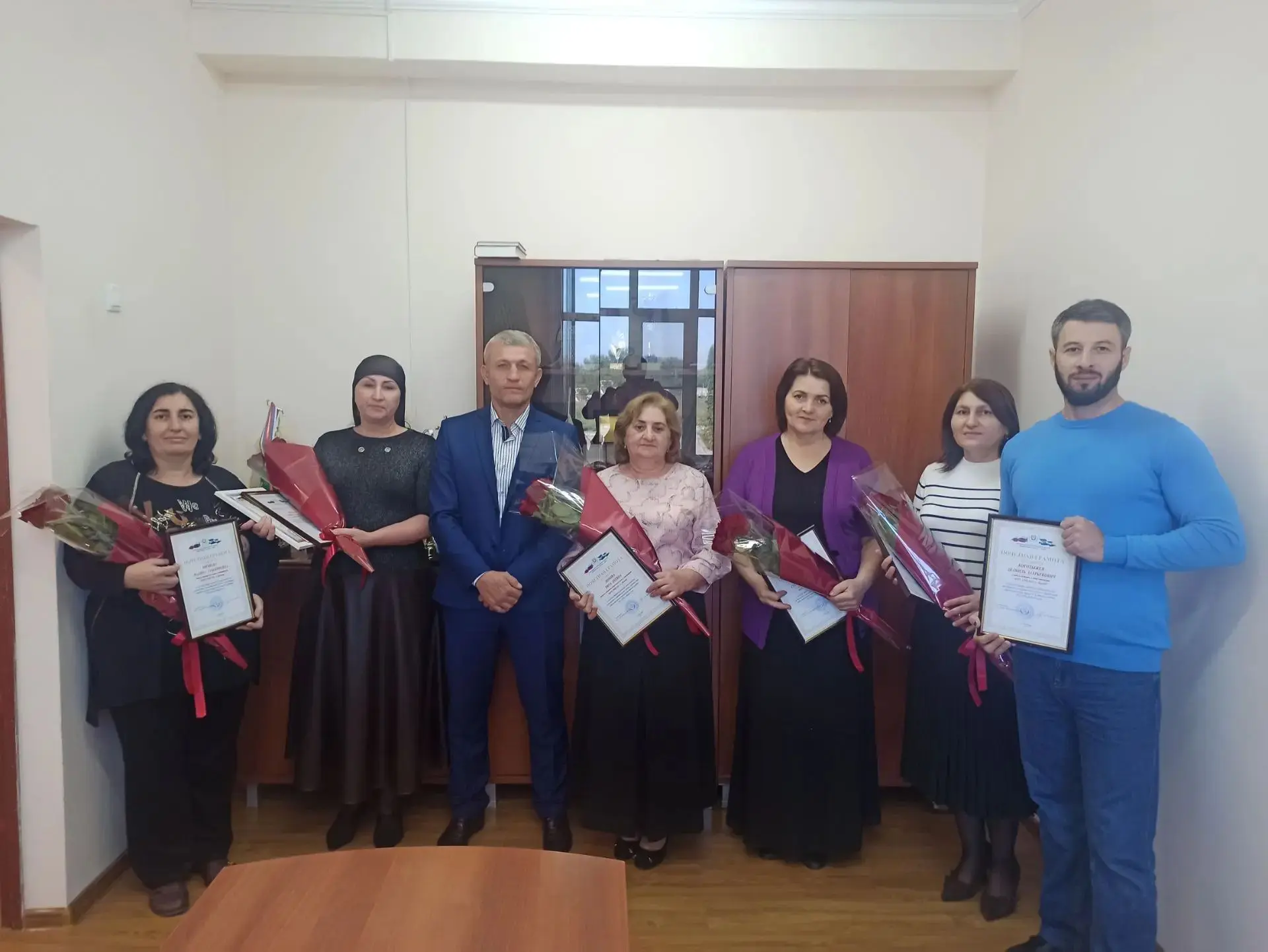 Сегодня, в честь профессионального праздника – Дня учителя, были вручены грамоты педаго...