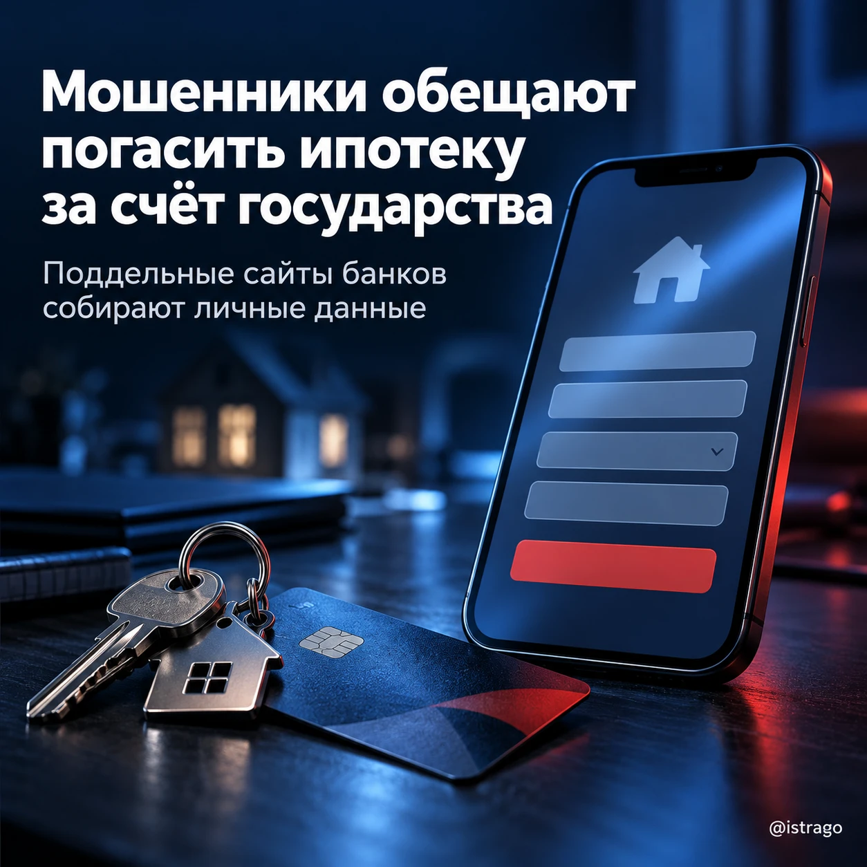 Мошенники обещают погасить ипотеку за счёт государства