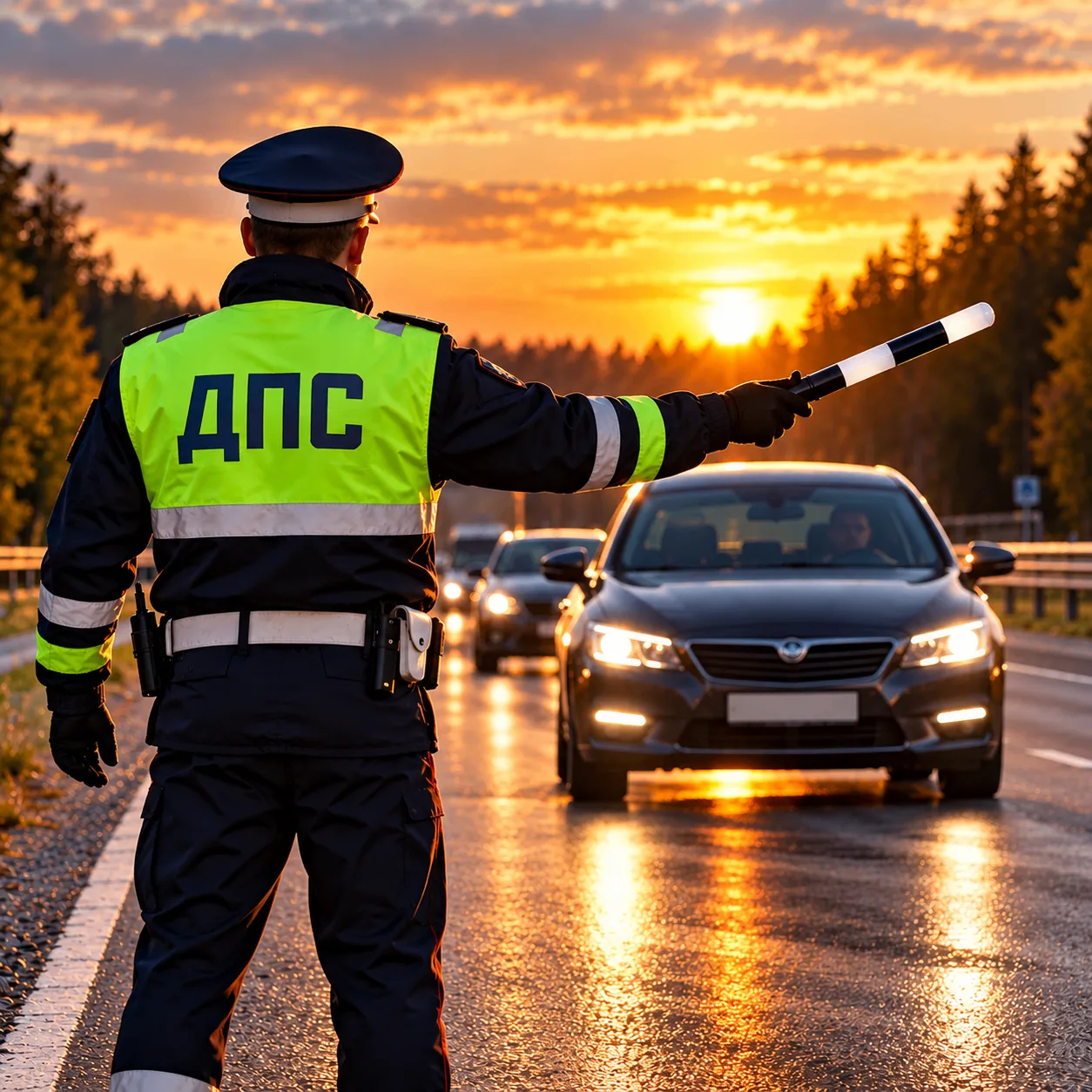 🚔 Уважаемые участники дорожного движения! В пятницу, 16 октября 2026 года, сотрудники ...
