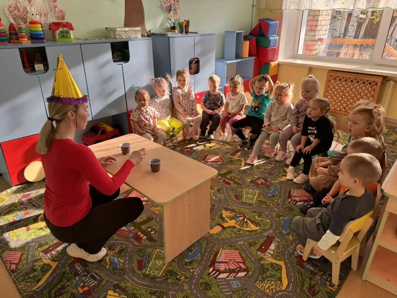 🎉 Волшебный день в младшей группе! 🎉