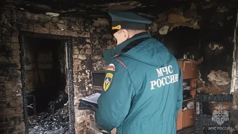 🚨В Стаханове при пожаре в жилом доме погибла 63-летняя женщина. По данным МЧС России, ...