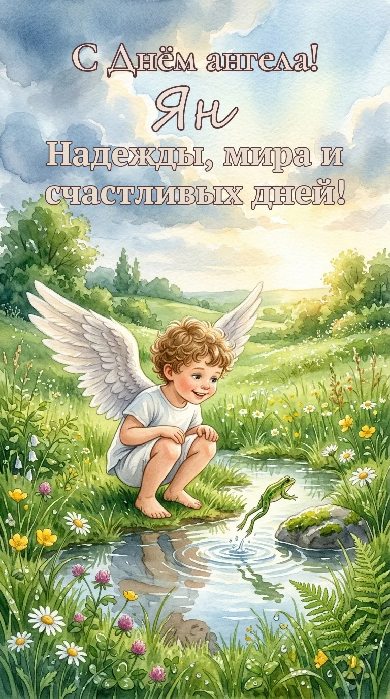 💐 15 октября — с именинами, Ян!
