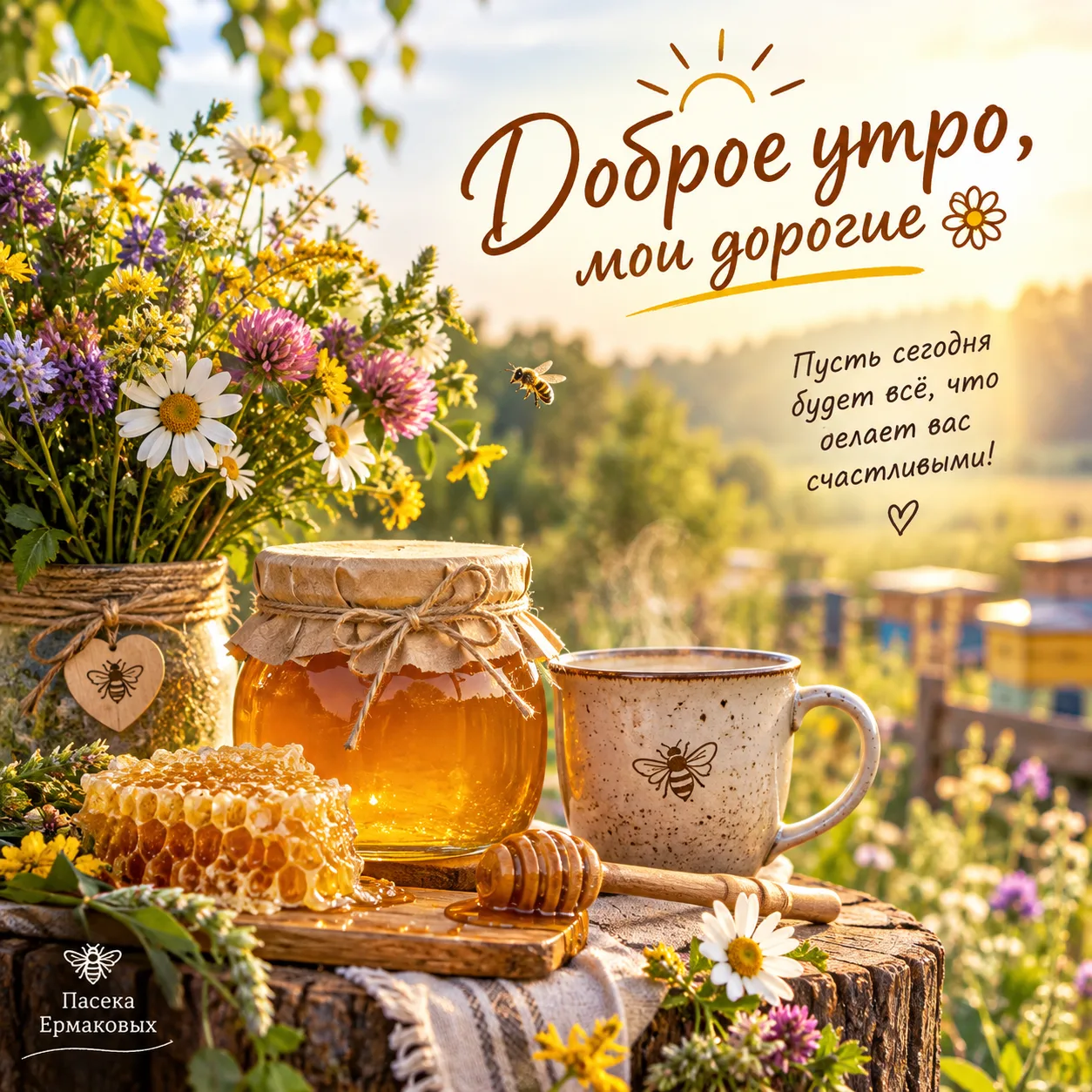 Доброе утро, мои дорогие! 🌼☀️