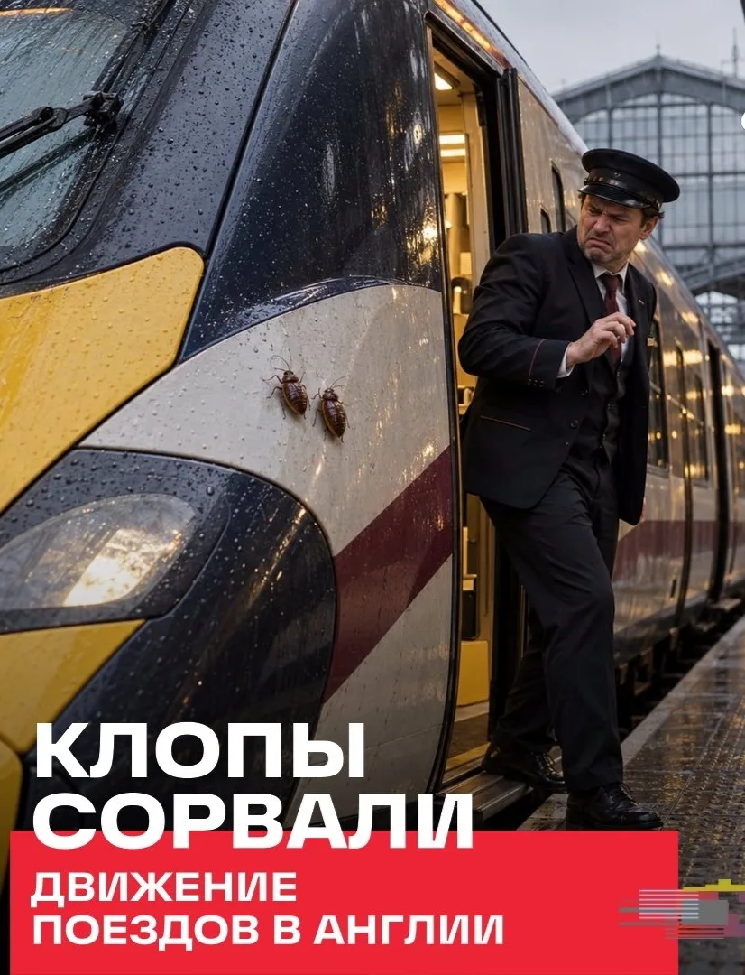 Клопы добрались до поездов на юге Англии.