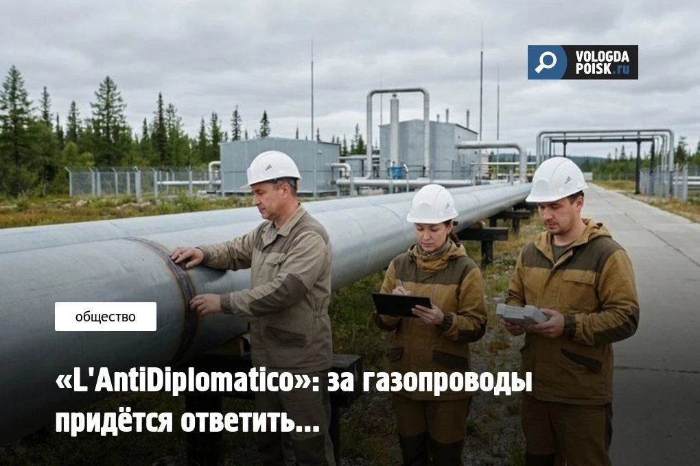 «L'AntiDiplomatico»: за газопроводы придётся ответить…
