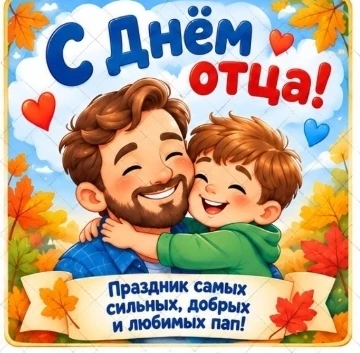 18 октября в нашей стране отмечается День отца!