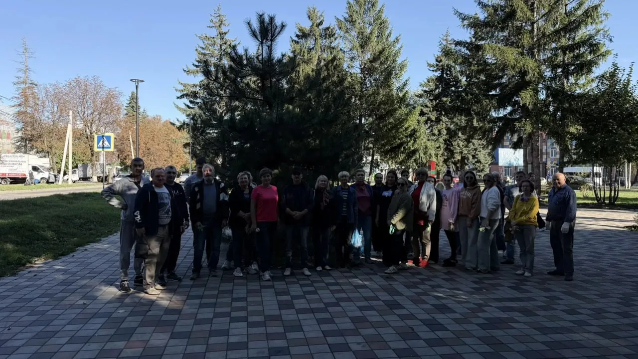 🍂  Начинаем серию осенних субботников!
