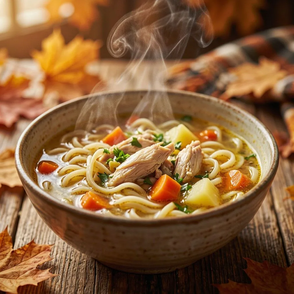 🍲 КУРИНЫЙ СУП С ЛАПШОЙ И ОВОЩАМИ