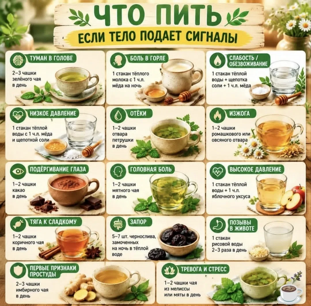 Иногда продукты способны стать поддержкой и лекарством