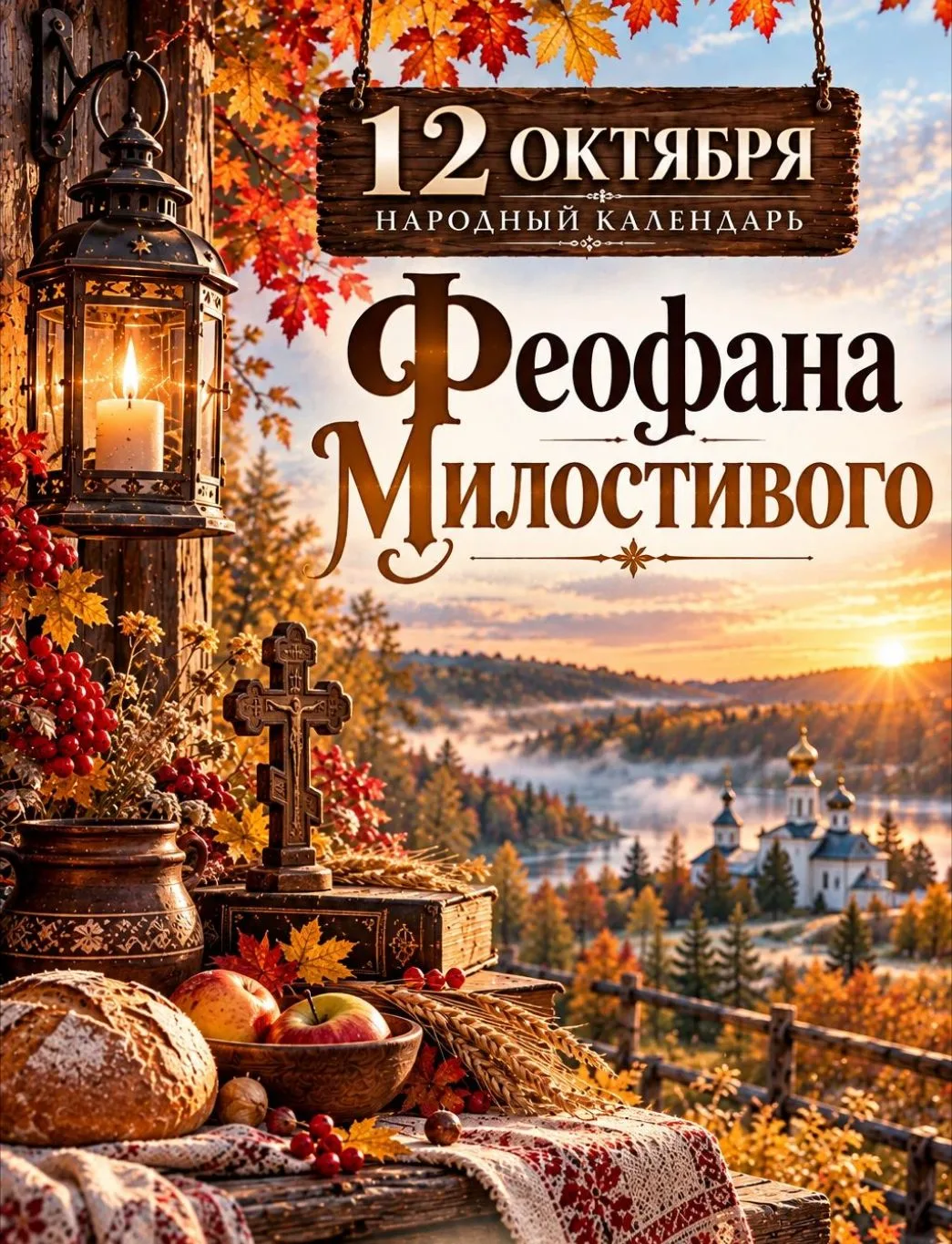 🍂 12 ОКТЯБРЯ — ФЕОФАН МИЛОСТИВЫЙ