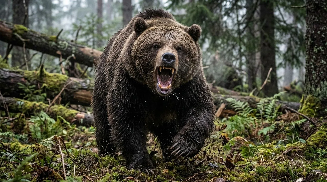 🐻 Материнское мужество идёт не только против людей. Нападения медведей, в том числе в ...