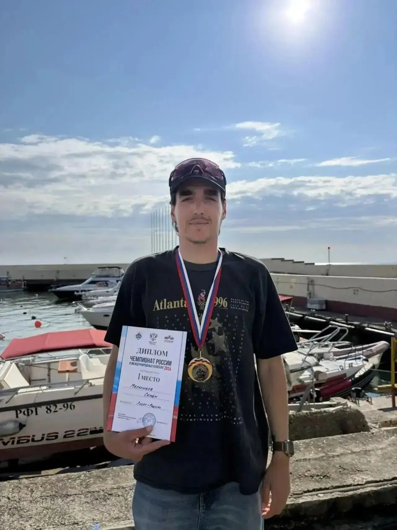 Наш яхтсмен — чемпион России ⛵️🥇