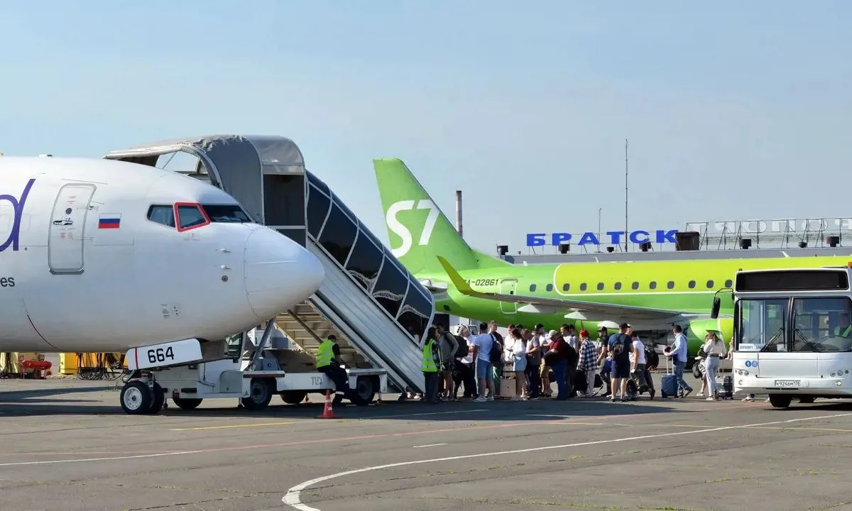 Из-за БПЛА вновь задержан вылет самолёта из Москвы в Братск
