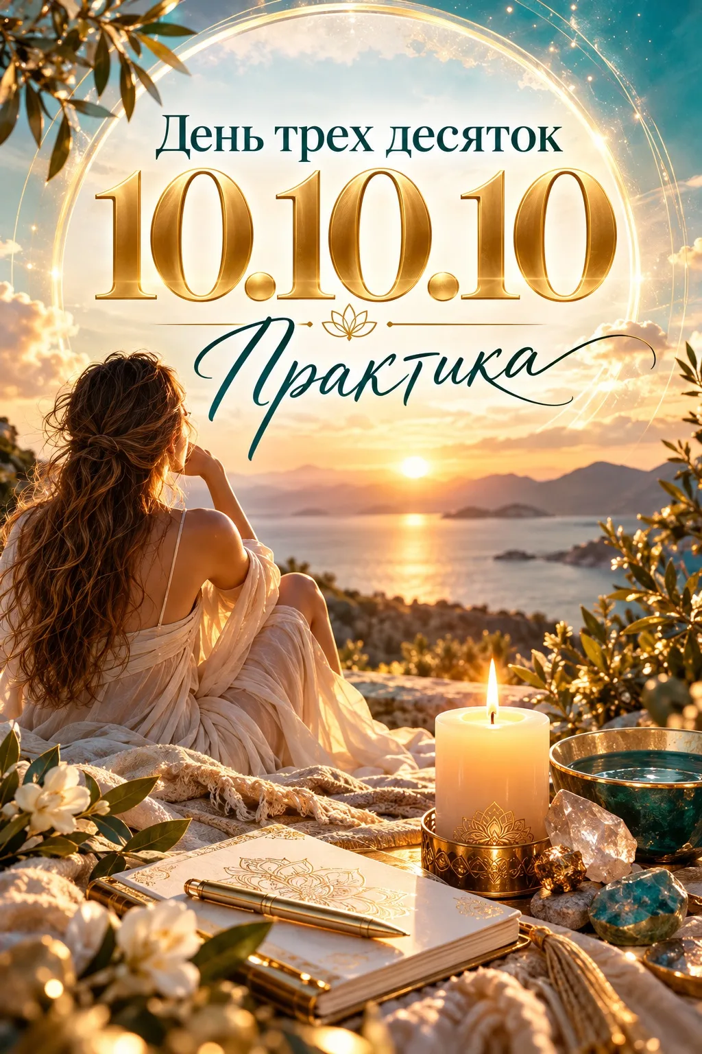 Дата 10.10 символически хорошо подходит для темы решения, завершения, перехода и нового...