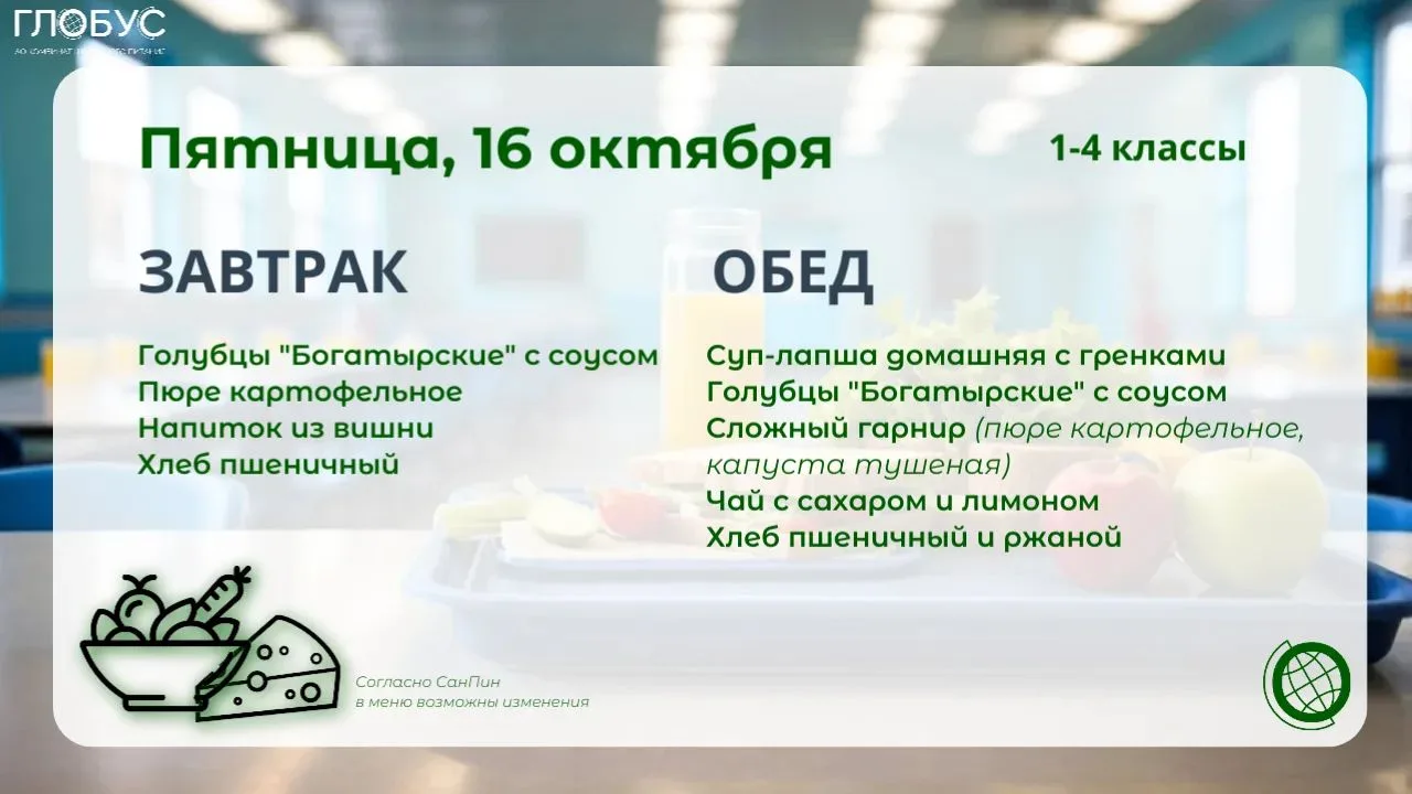 #МенюДня