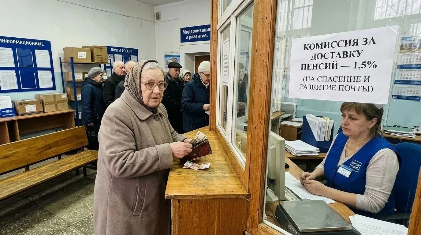 «Почту России» хотят вывести из кризиса за счёт повышения комиссии за доставку пенсий д...