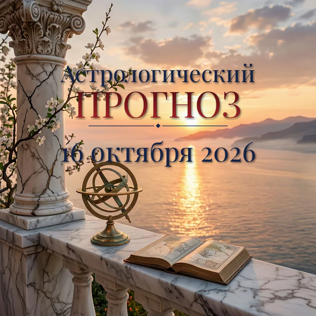 ✨ Прогноз на сегодня: 16 октября 2026 ✨