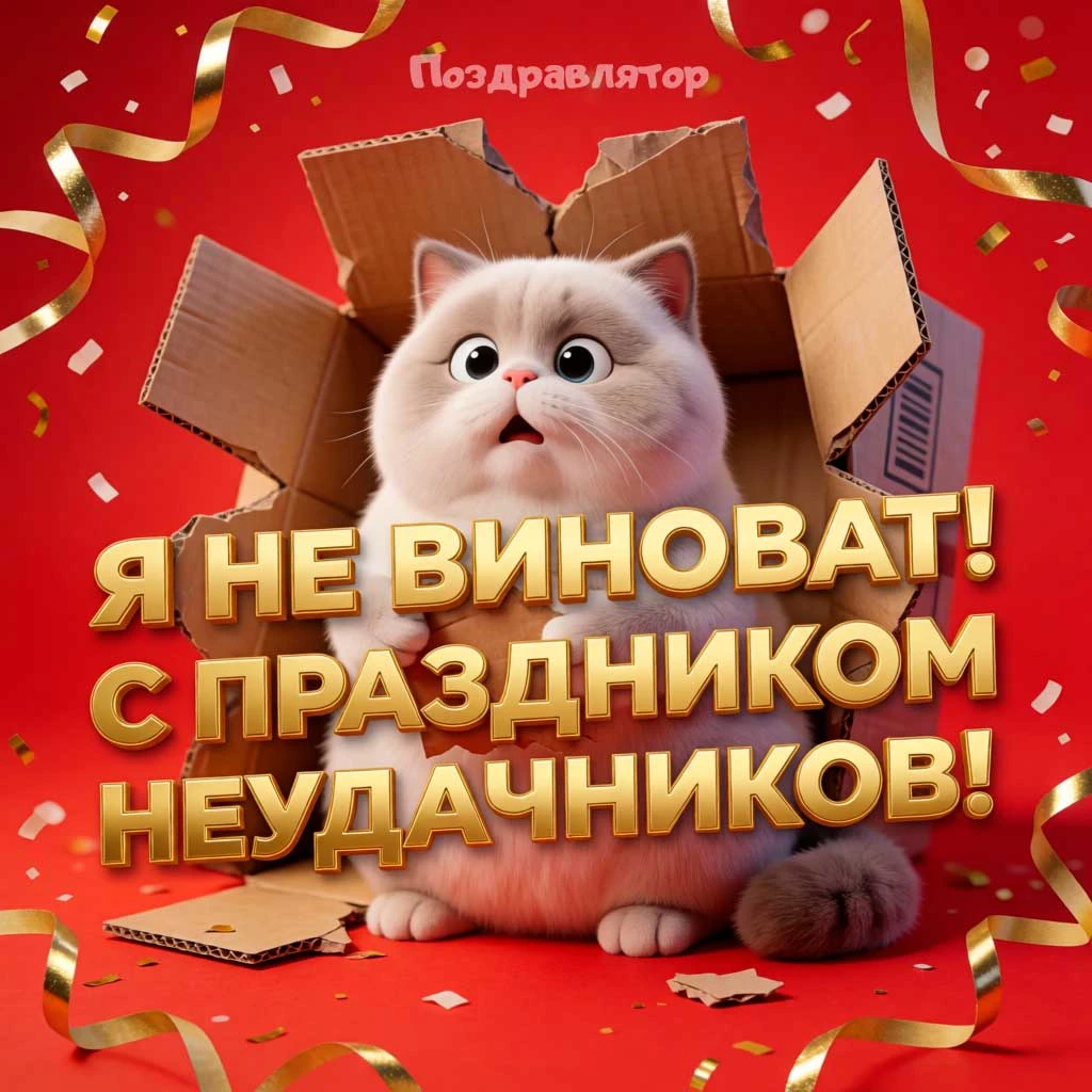 Сегодня Международный день неудачников 😅