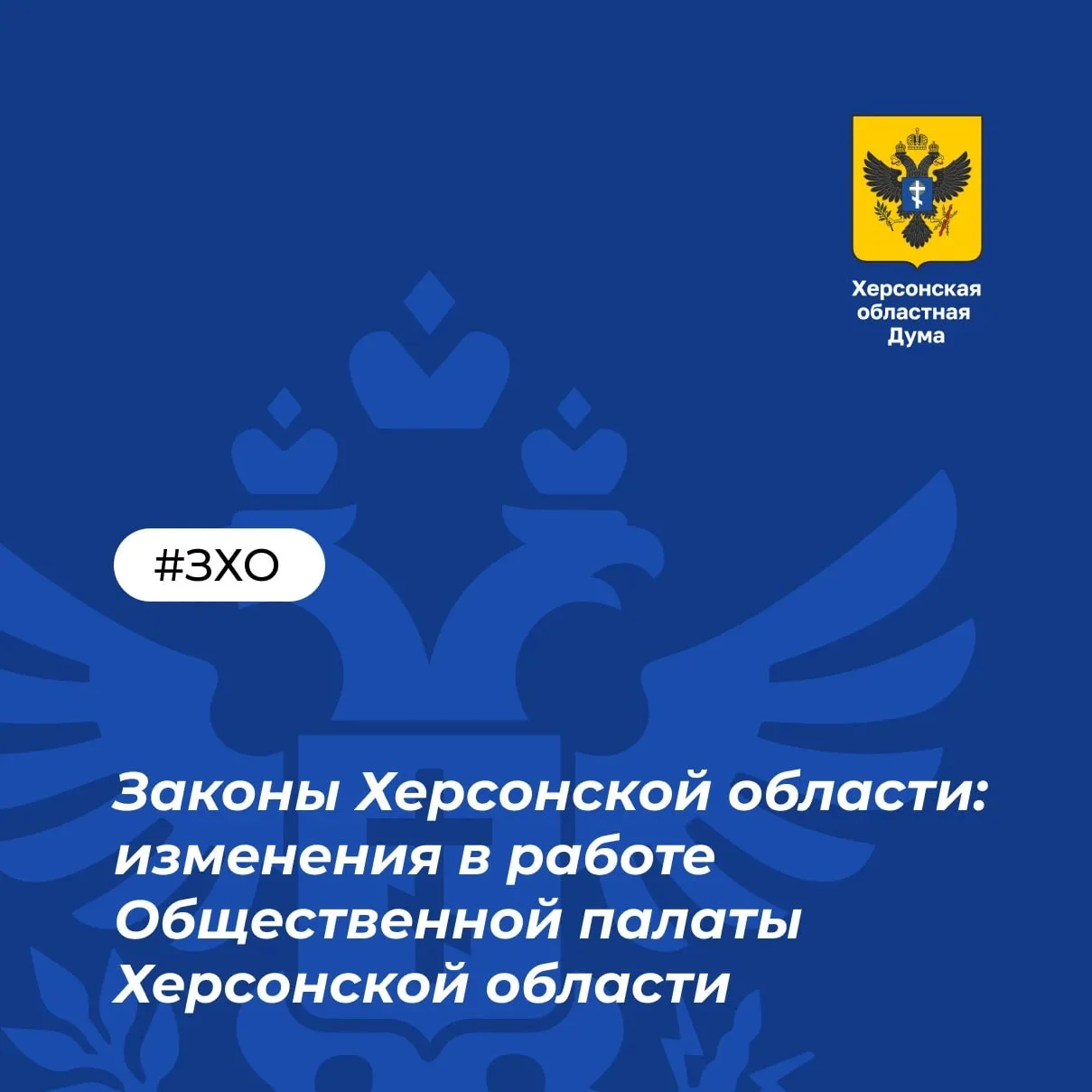 Изменения в работе Общественной палаты Херсонской области 💡📋