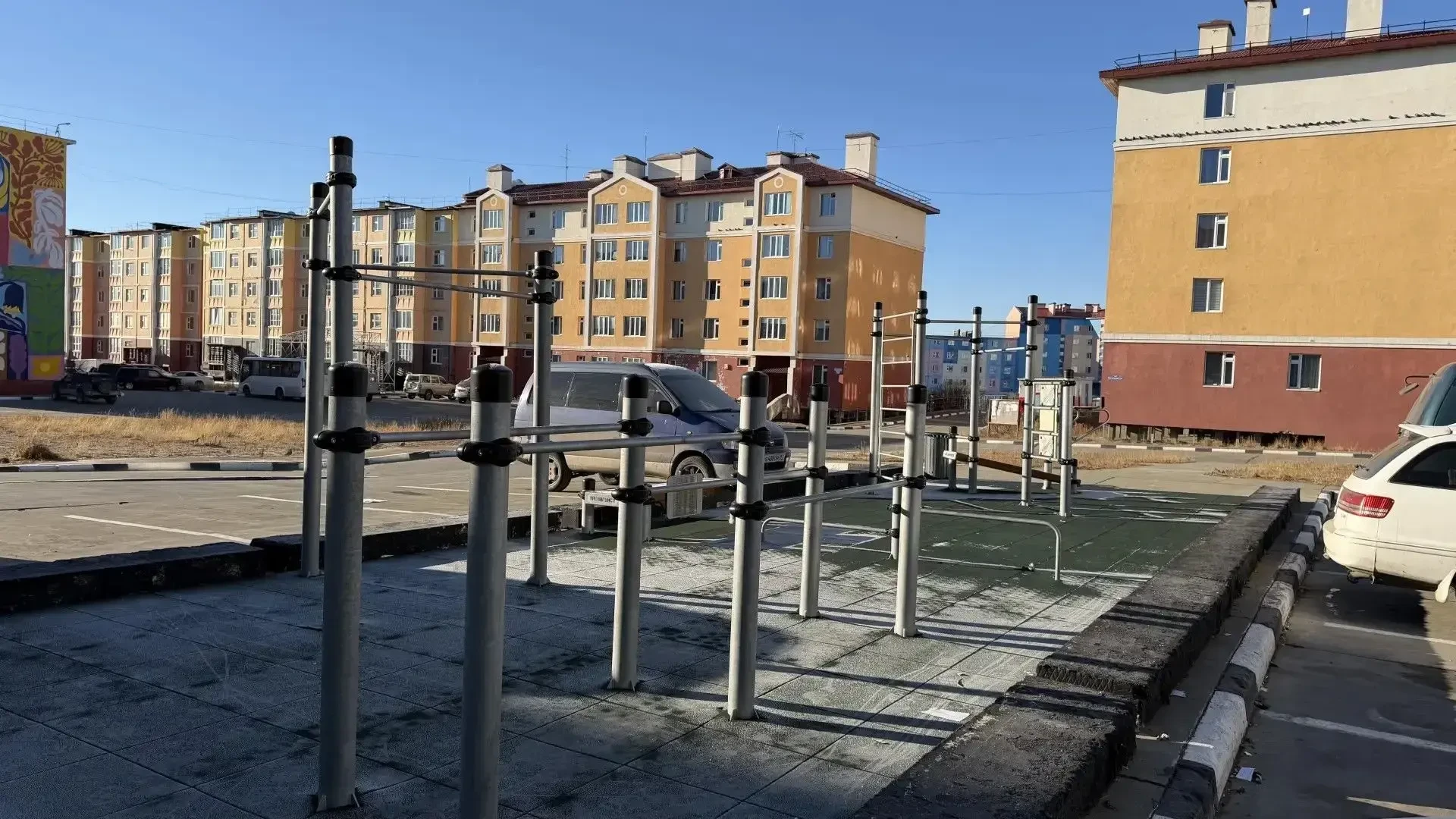Новые спортивные площадки появляются на Чукотке