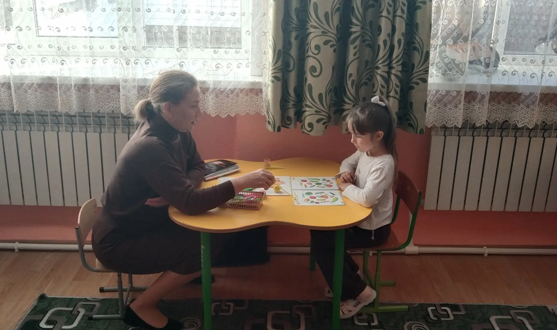 Логопедические занятия.