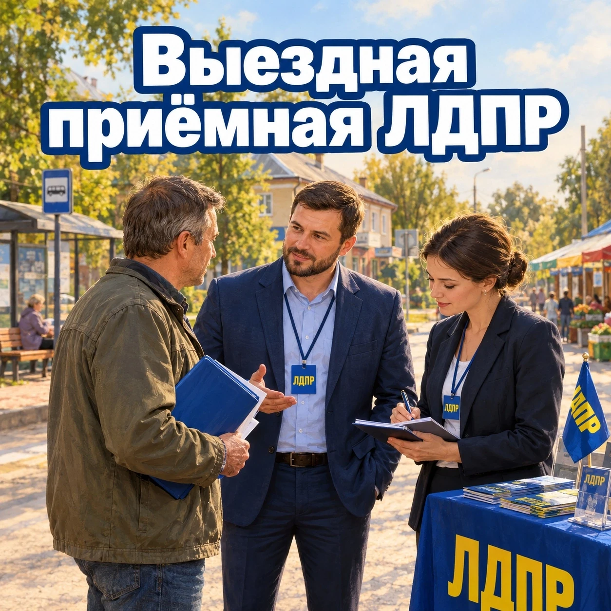 ✔️ Выездная приёмная ЛДПР в Параньге