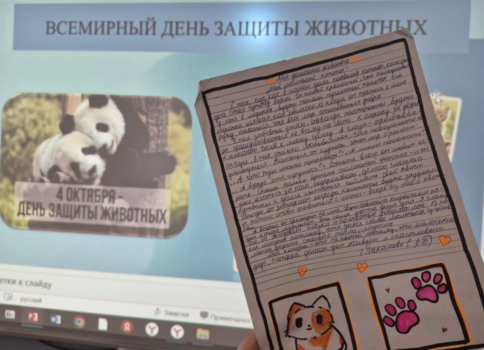 4 октября — Всемирный день защиты животных! 🐾