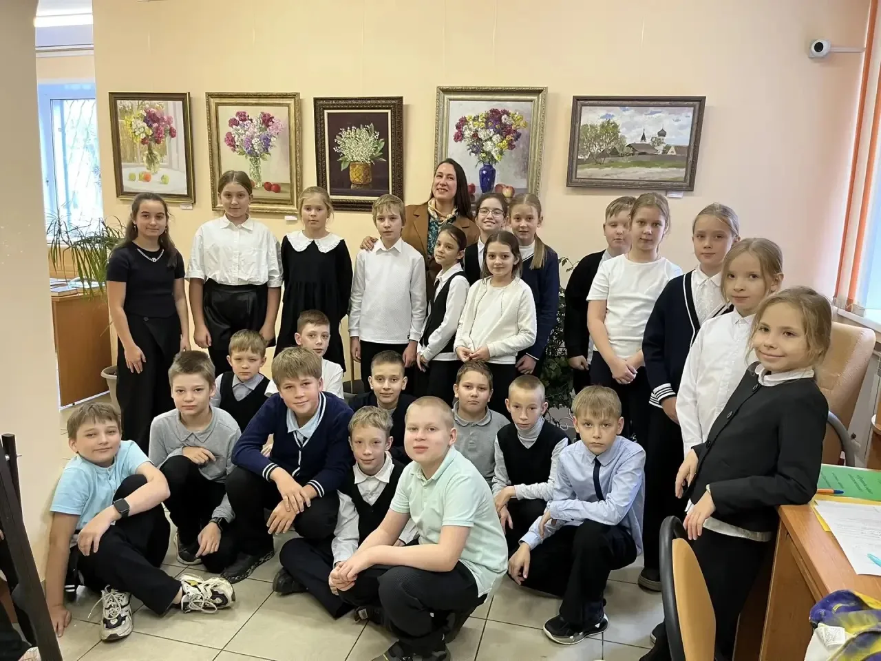 Сегодня учащиеся 4 «А» посетили библиотеку им.Кропоткина, где в настоящее время открыта...