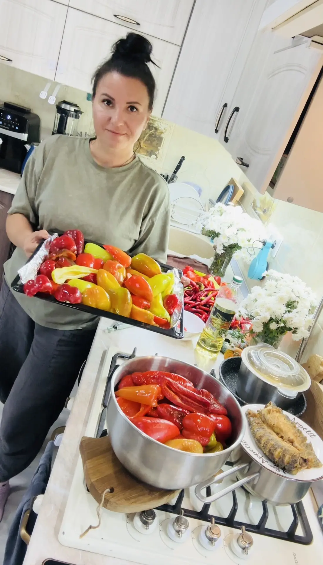 Сегодня на кухне было очень ярко 😍 очень ароматно 🔥 и очень вкусно 😋 запечённый пере...