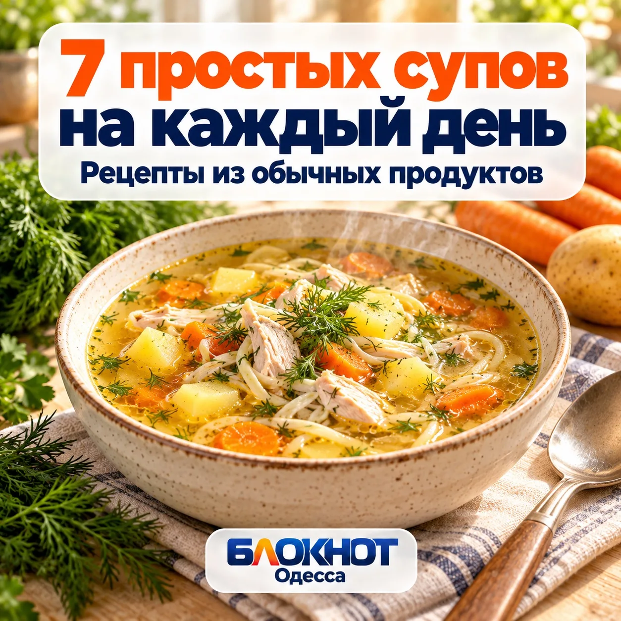Что сварить на обед? 🥣