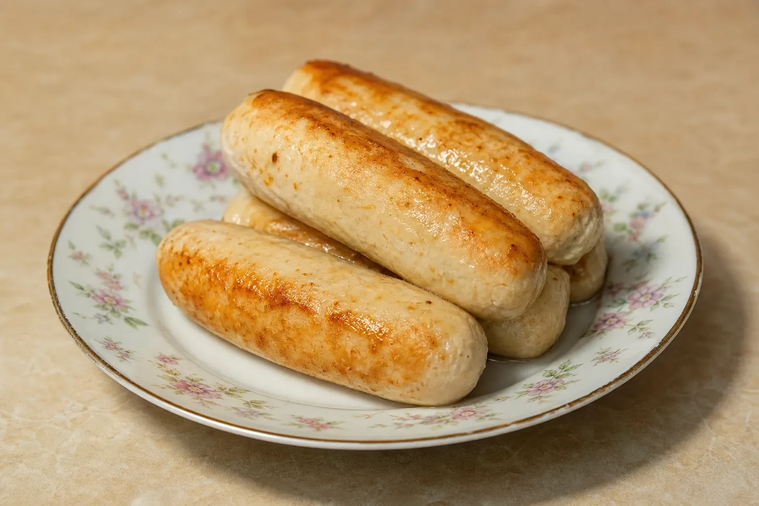 Сосиски из куриного фарша