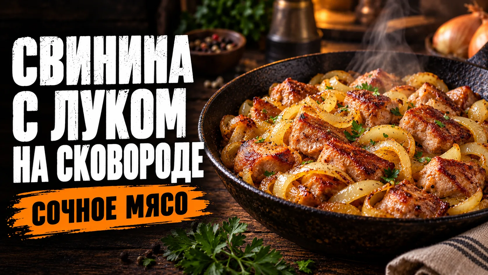 Мясо на сковороде часто получается серым и жестким? Дело не в свинине, а в температуре ...