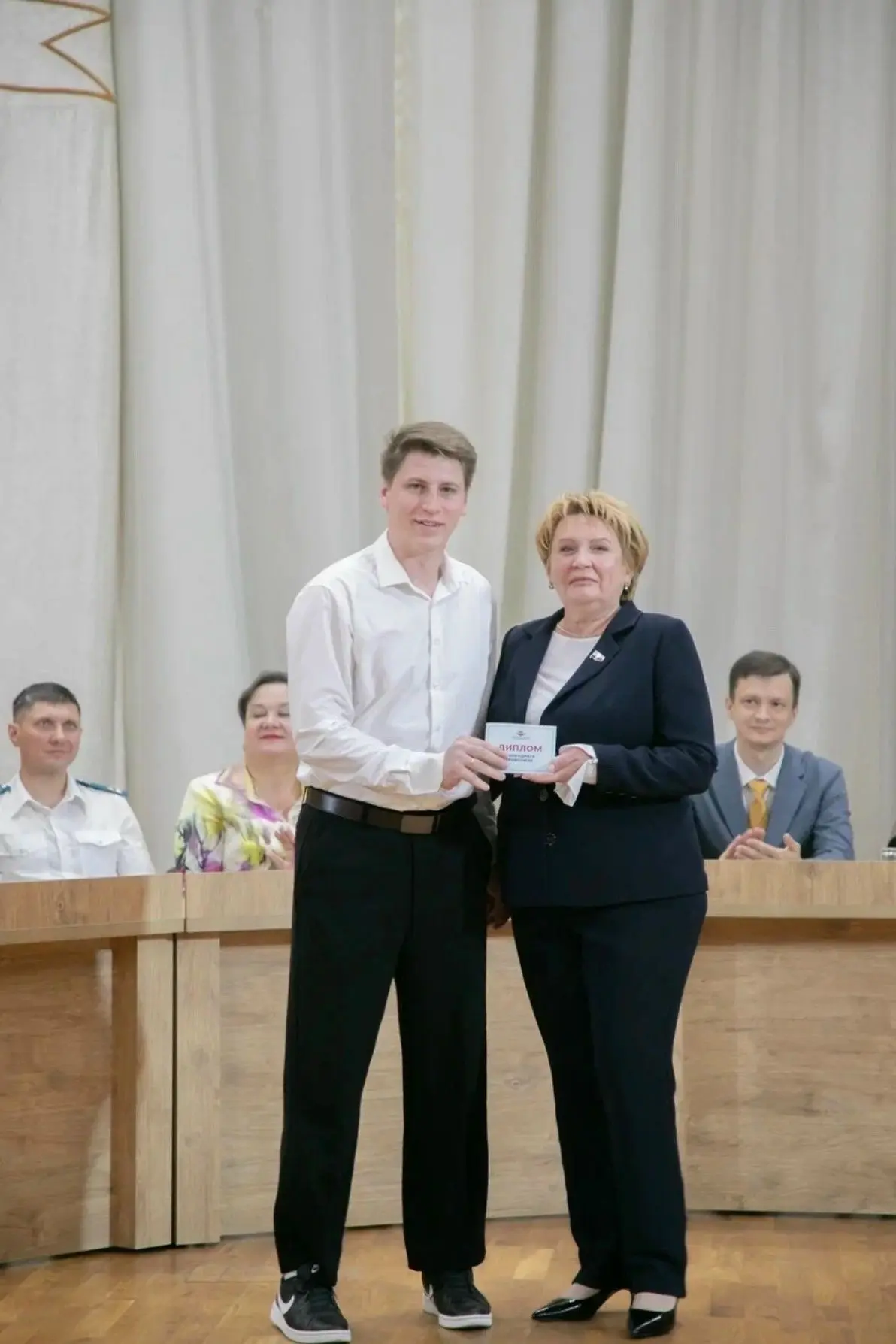 👍 Студент Вячеслав Винокуров получил стипендию Профсоюза Центрального комитета