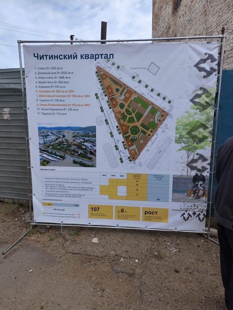 «Читинский квартал» появится на месте «Бермудского треугольника» в Чите
