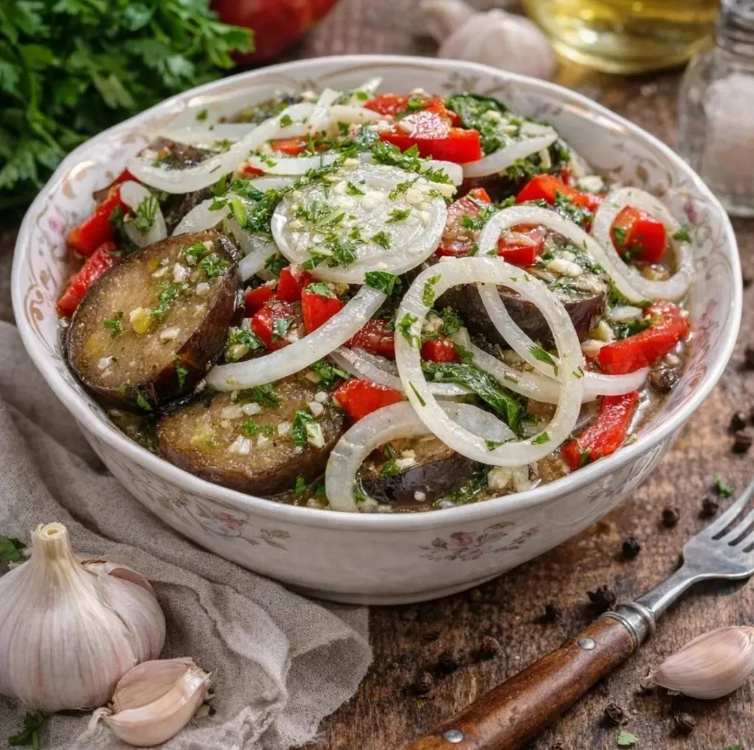 Быстрые маринованные баклажаны — вкус, от которого невозможно оторваться
