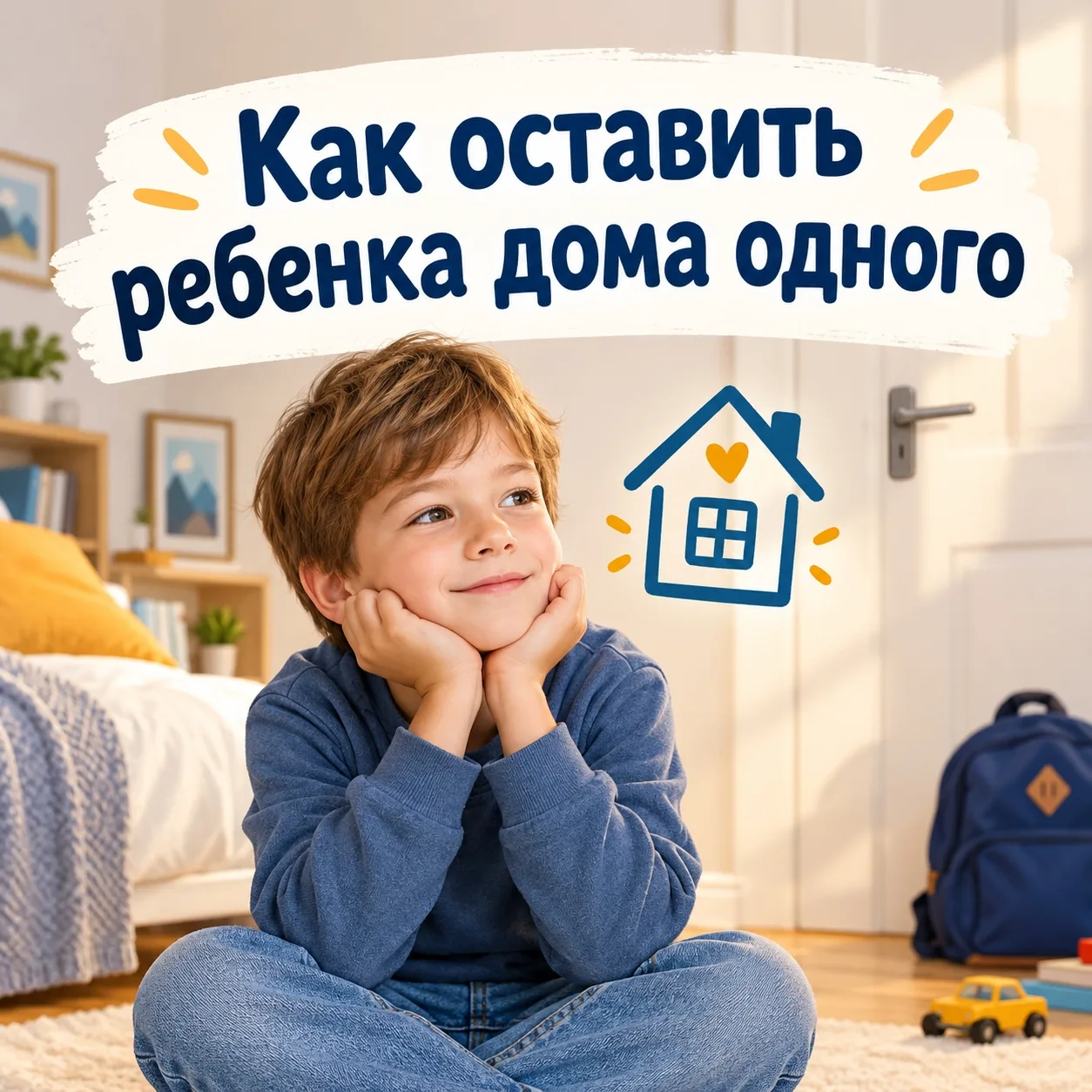 Ребёнок один дома 🏠