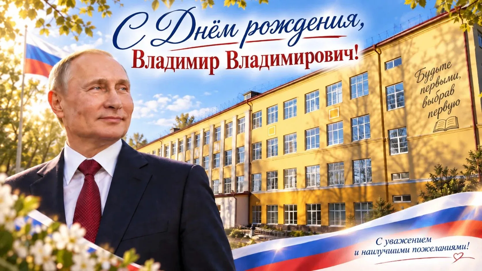 Гордимся страной и Президентом! 🇷🇺