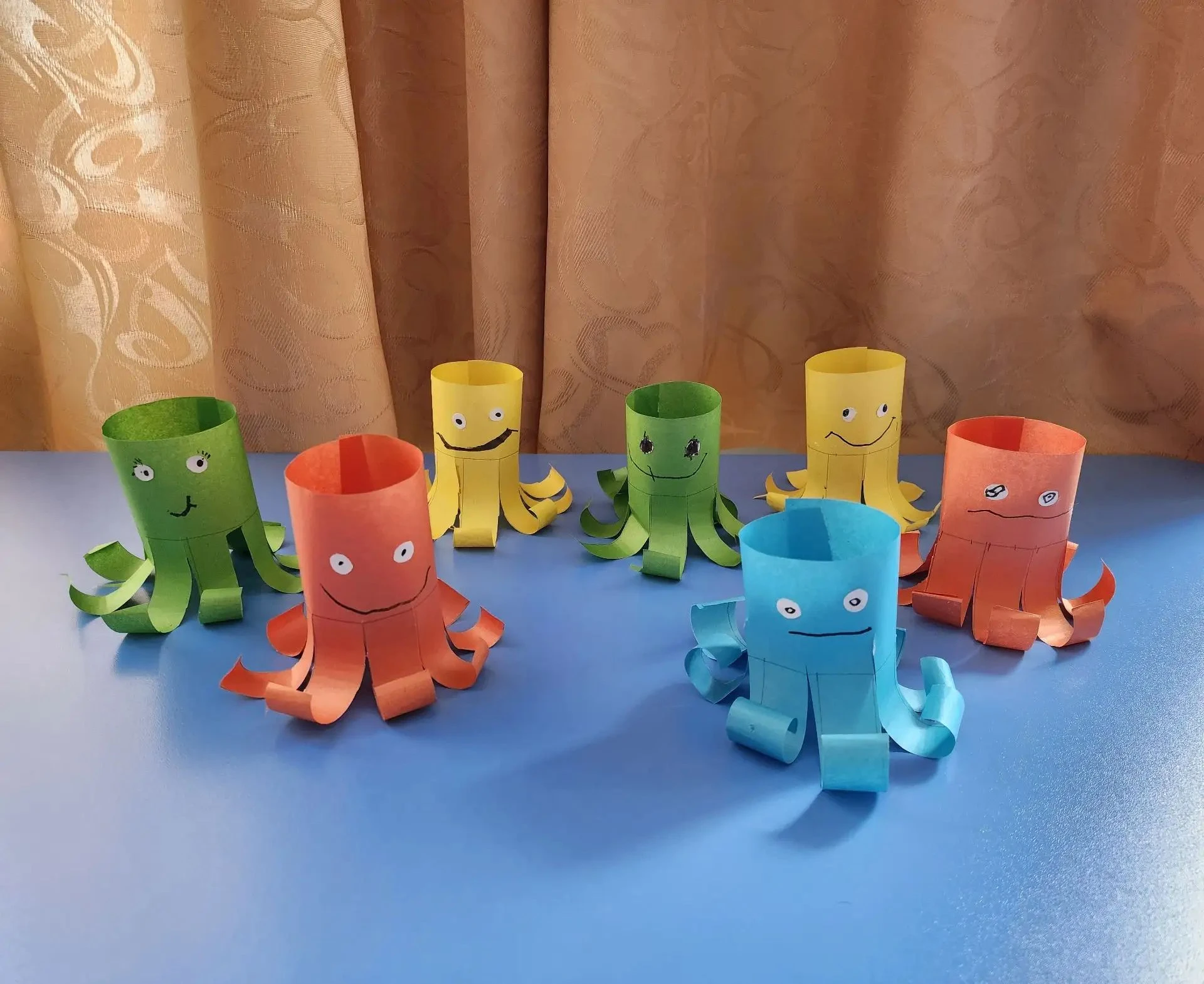Веселые осьминоги в группе "Золотой ключик" 🐙