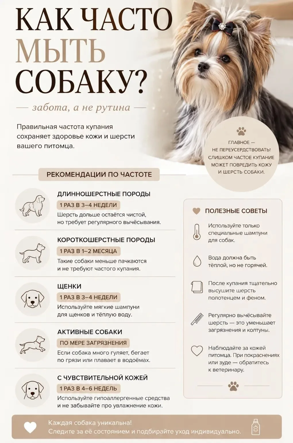 КАК ЧАСТО МЫТЬ ВАШУ ПУШИСТУЮ РАДОСТЬ?💜